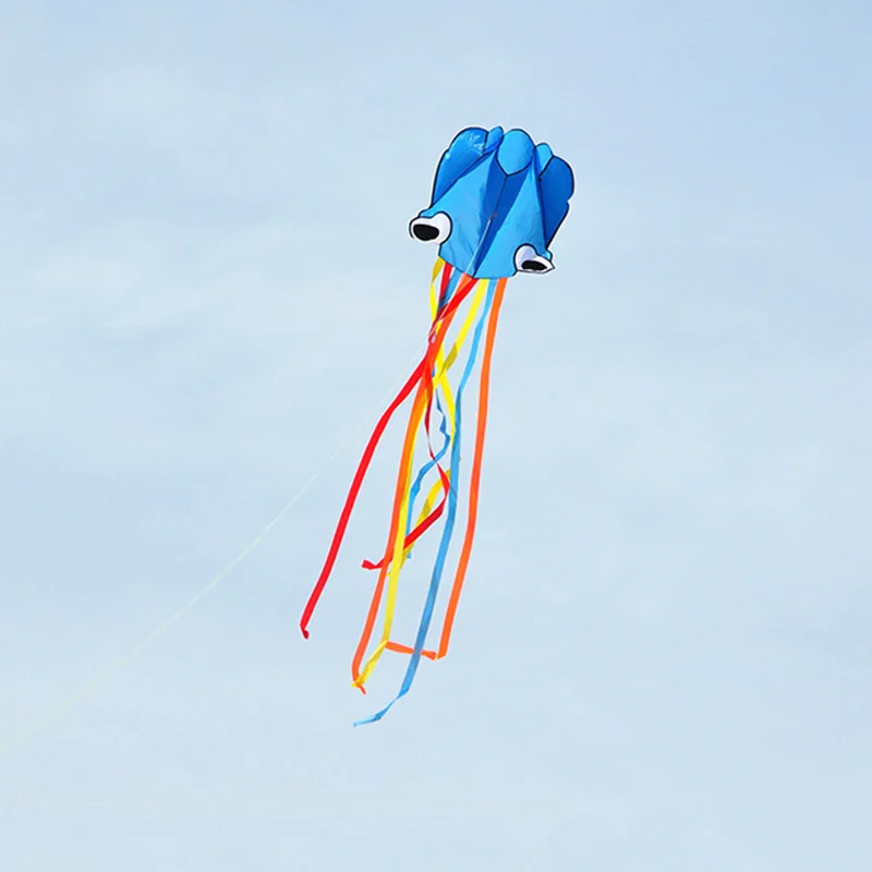 Kite Kite na świeżym powietrzu prezenty dla dzieci duża składana duża ośmiornica z akcesoriami do latających sznurków 30m