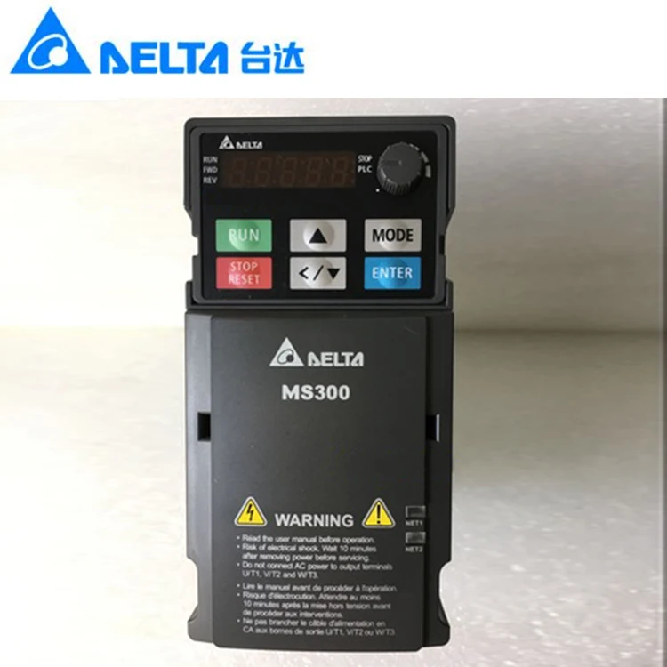 Hot Sale  VFD-MS300 Series Single Phase 230V 2HP VFD7A5MS21ANSAA Vector Frequency Inverter
