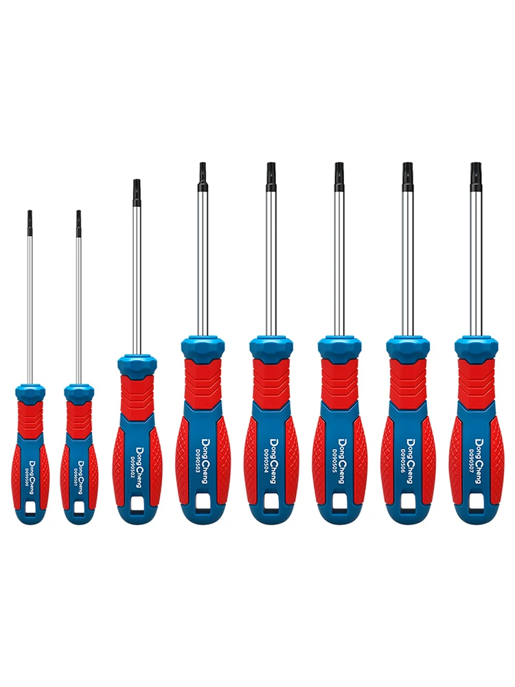 Jeu de tournevis Torx magnétiques 8 pièces T8-T40, kit de tournevis à embouts étoilés CR-V antirouille pour la réparation d'électronique, de téléphones, de PC, d'Xbox, de PS4