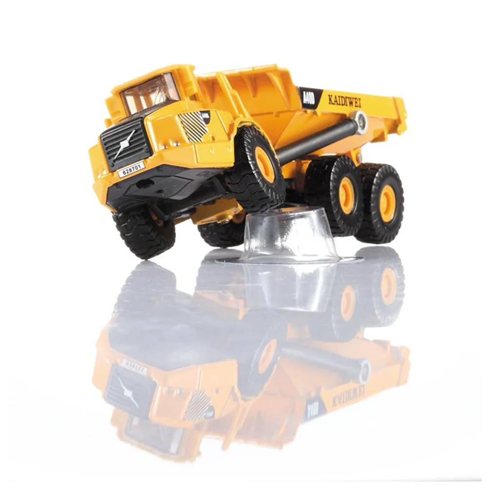 1:87 Construction Vehicles Model Engineering Car Dump Truck Toy Gift for Kids Children