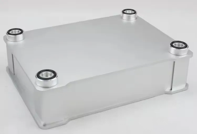 WA87 Полностью алюминиевый корпус, корпус предусилителя, корпус усилителя мощности, размер коробки «сделай сам», 245*326*82 мм