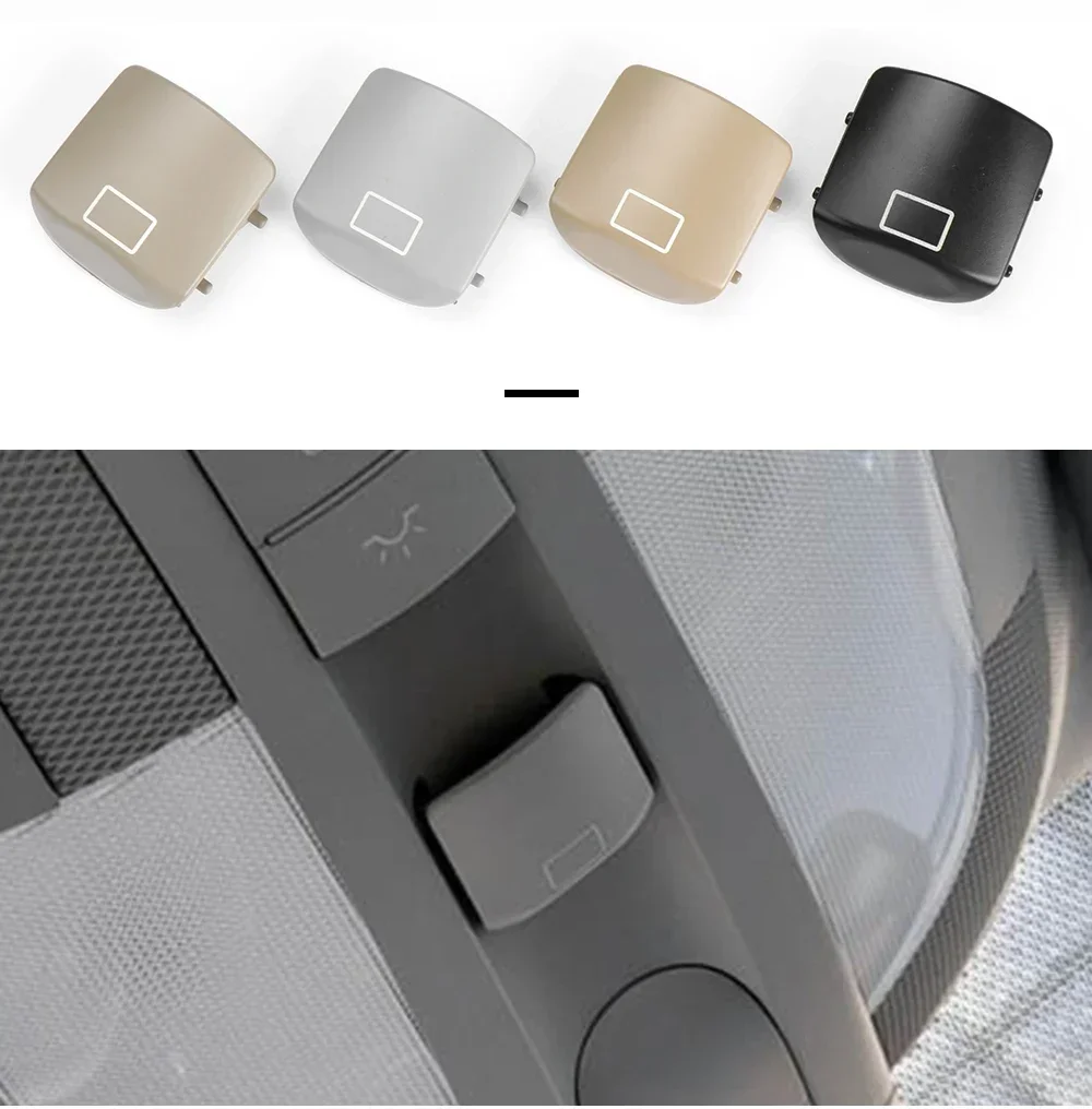 Auto Schiebedach Fenster Schalter Knopf Abdeckung Kunststoff für Mercedes-Benz ml w164 w251 x164 2005-2011 3-Farben – Detail 6