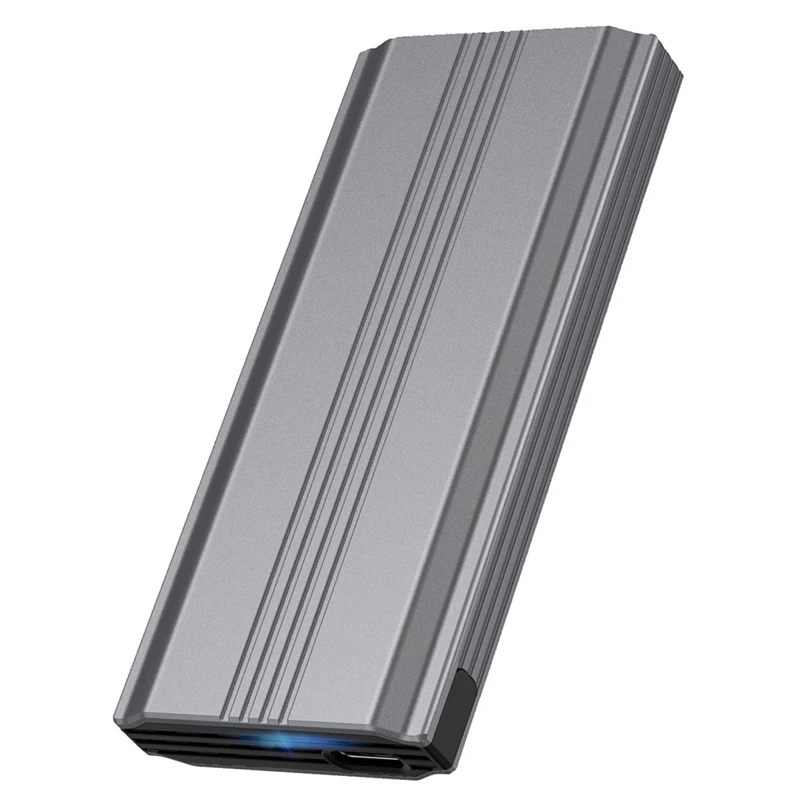 

20GB Tool-Free Solid-State USB3.2 Hard Disk Box Dual-Protocol NVME/NGFF Mobile Hard Disk Box Type-C