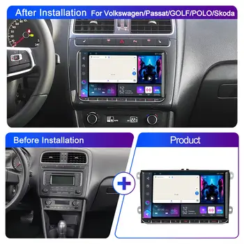 10 最佳銷售 安卓車用收音機高爾夫5 - №6