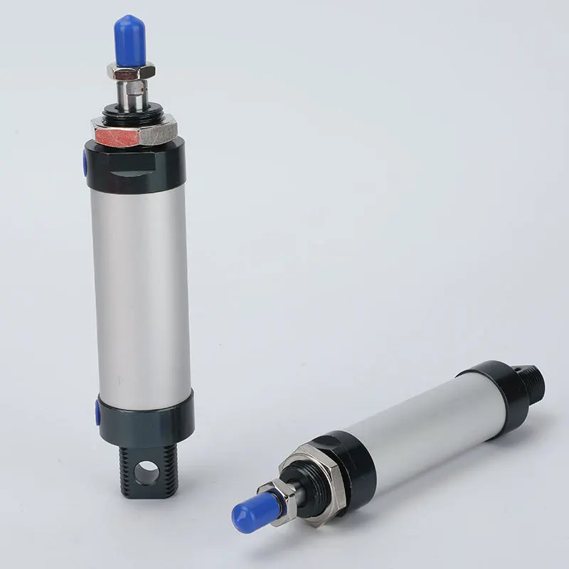 Air Pneumatic Cylinders Double Compressed Air Cylinder MAL Mini Bore 16/20/25/32mm 40mm Stroke 25/50/75/100 200 Single Lever