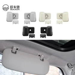 For BMW Mini R50 R55 R56 R60 2007-2014 2PCS Car Roof Side Sunvisor Sun Visor Fixed Clip Buckle Hook Bracket
