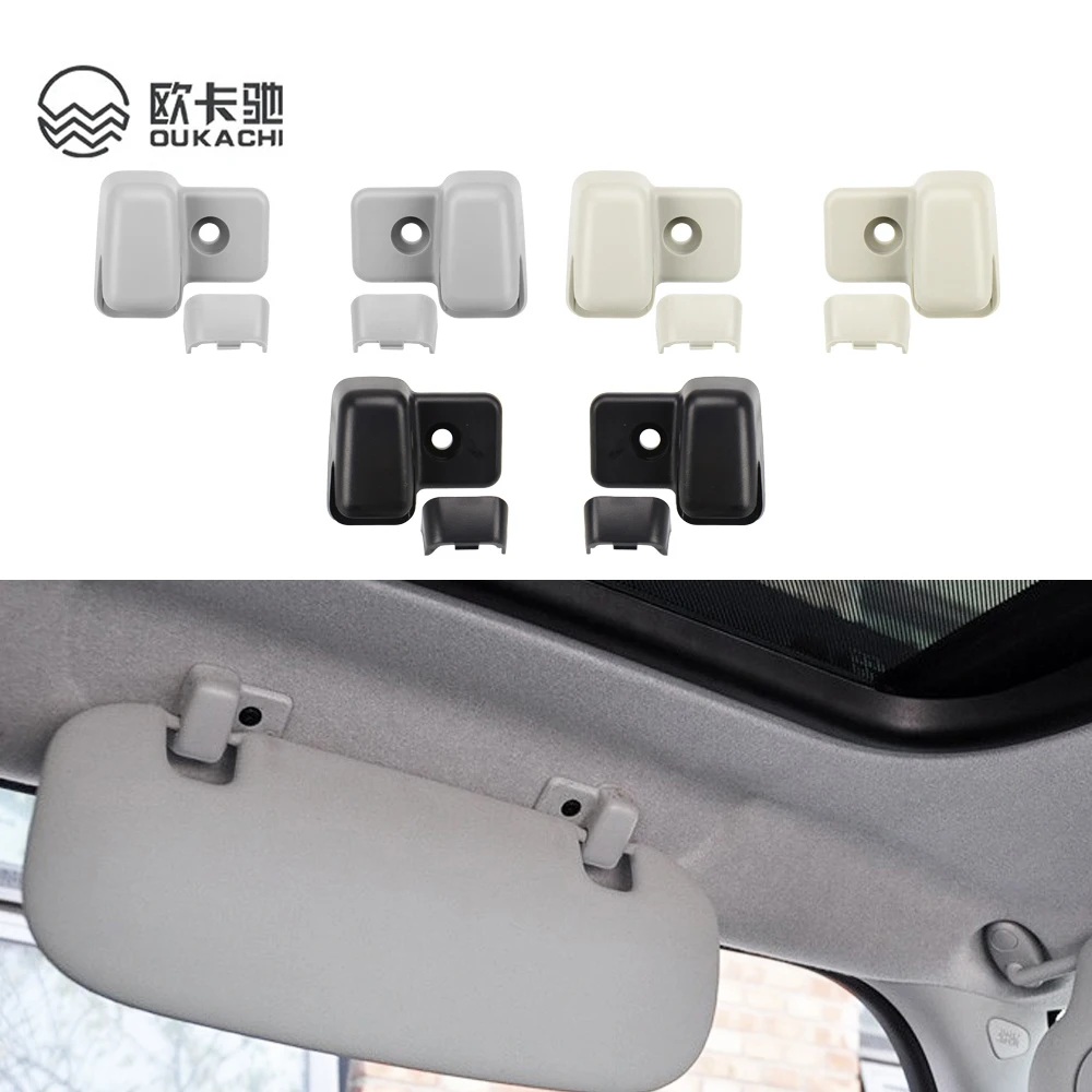 Front Roof Side Sunvisor Sun Visor Fixed Clip Buckle Retainer Hook Bracket For-BMW Mini Cooper R50 R55 R56 R60