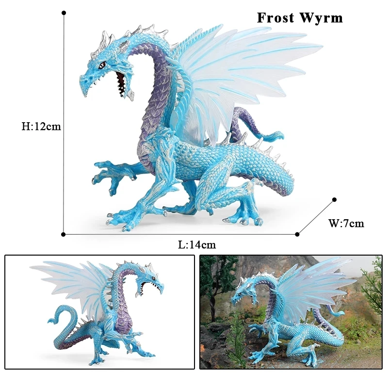 Oenux Mythischer Dinosaurier Drache Tiger Golem Löwe Schneemänner Rinder Modell Actionfiguren Künstlerische Dekoration Sammlung Kinderspielzeug