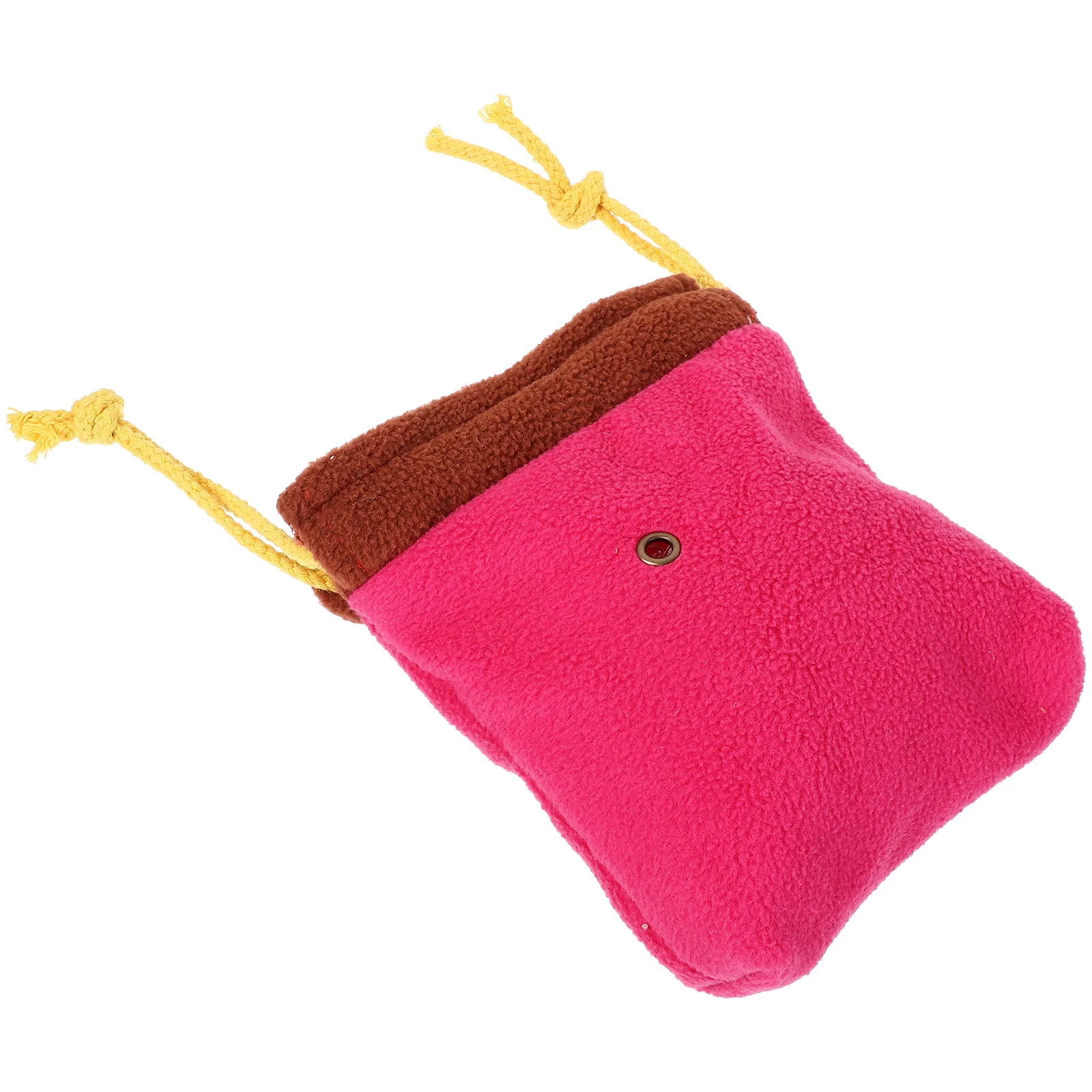 حقيبة حمل الحيوانات الأليفة المحمولة حقيبة تخزين الحيوانات الأليفة في الهواء الطلق حقيبة عملية للحيوانات الأليفة مستلزمات الحيوانات الأليفة المفيدة للهامستر (وردي) #4