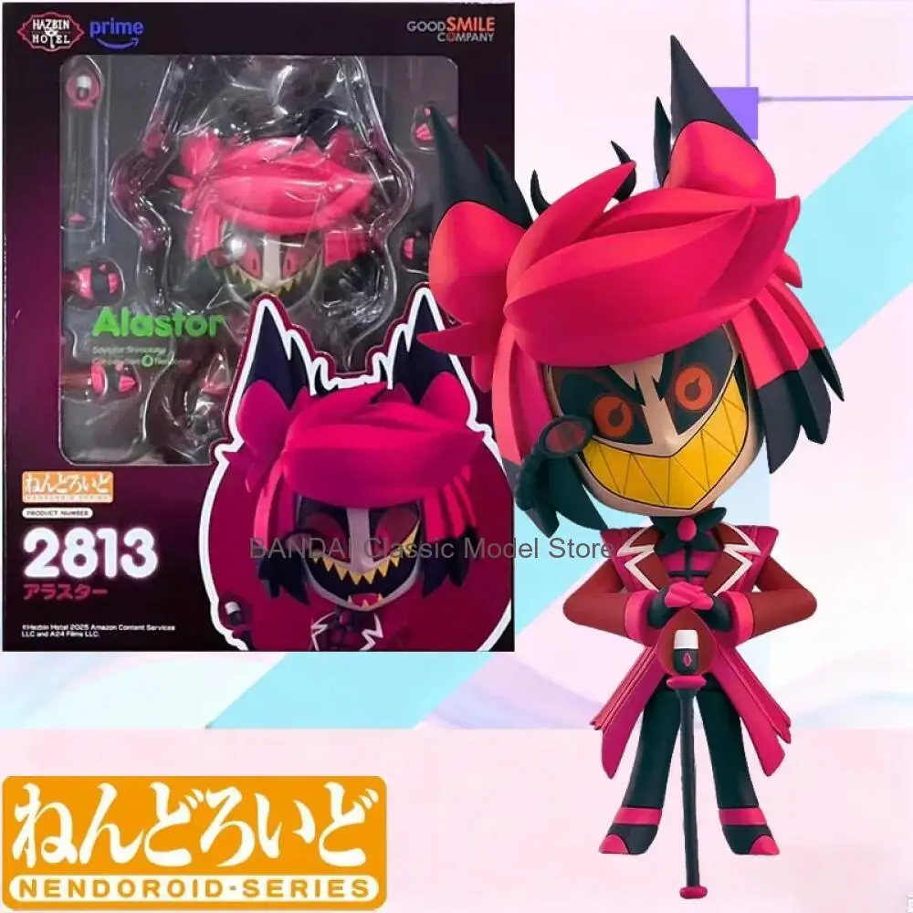 

В наличии: Оригинальная коробка GSC, фигурка Nendoroid 2813 Аластор из Hazbin Hotel, аниме-фигурка, модель, игрушка, подарок для ребенка, упаковка в пенопластовой коробке