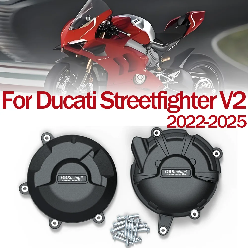 

Новинка 2025, защитный чехол для двигателя мотоцикла, защита от падения, чехол для Ducati Streetfighter V2 2022-2024