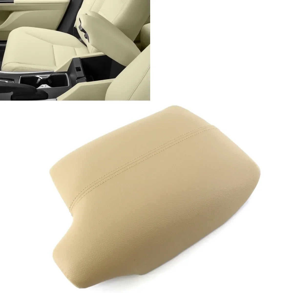 

Бежевый/черный автомобильный подлокотник центральной консоли, накладка на панель 83400T2FA024, подходит для Honda Accord 9 2013 2014 2015 2016 2017