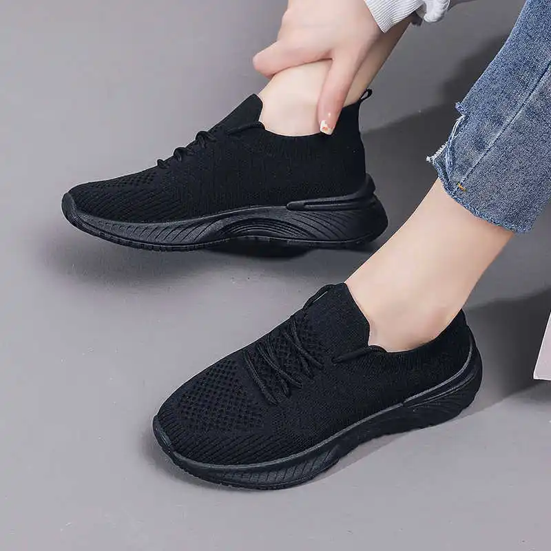 With Holes Appearance Increases Leopard Shoes For Women Walking Female Sneakers Sapatos For Women Sports Dropshiping