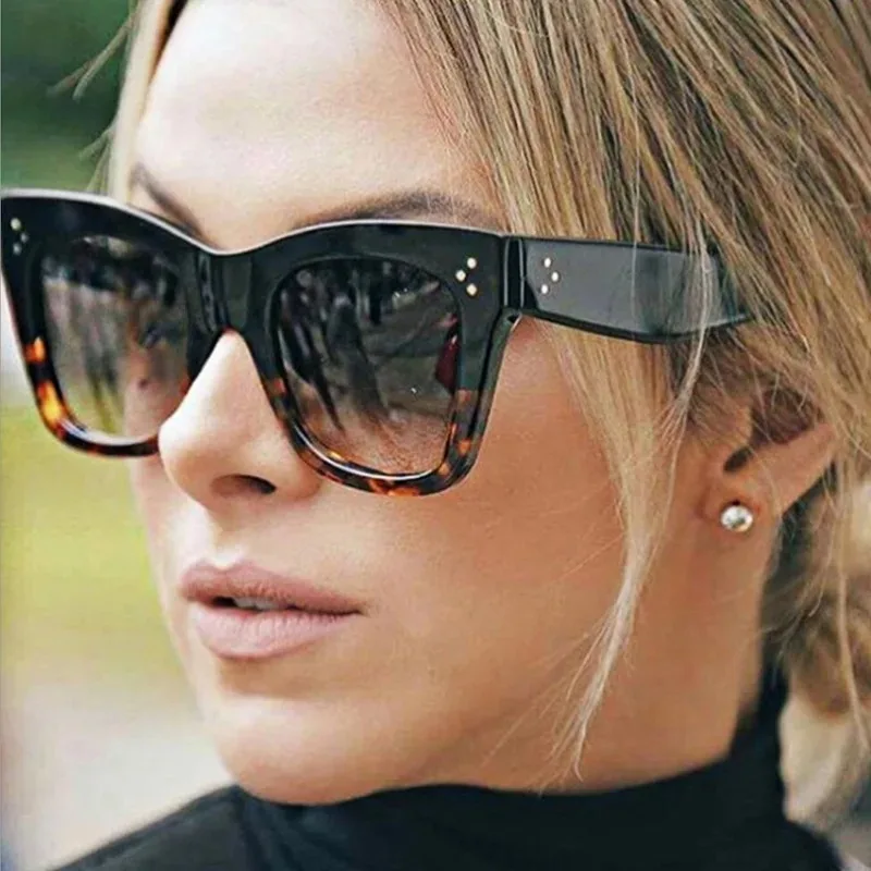 

Fashion Women's Sun Glasses 2025 New Women Frame Cat Eyes Sunglasses Vintage Men UV Protective Eyewear