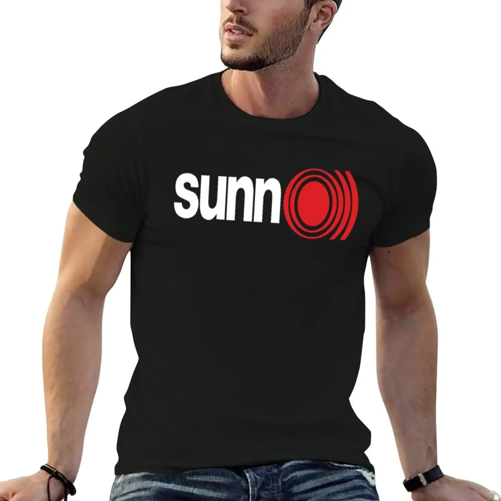 

Sunn Amplification T-Shirt luxury clothing labubu shirts graphic tee blue archive t shirt men