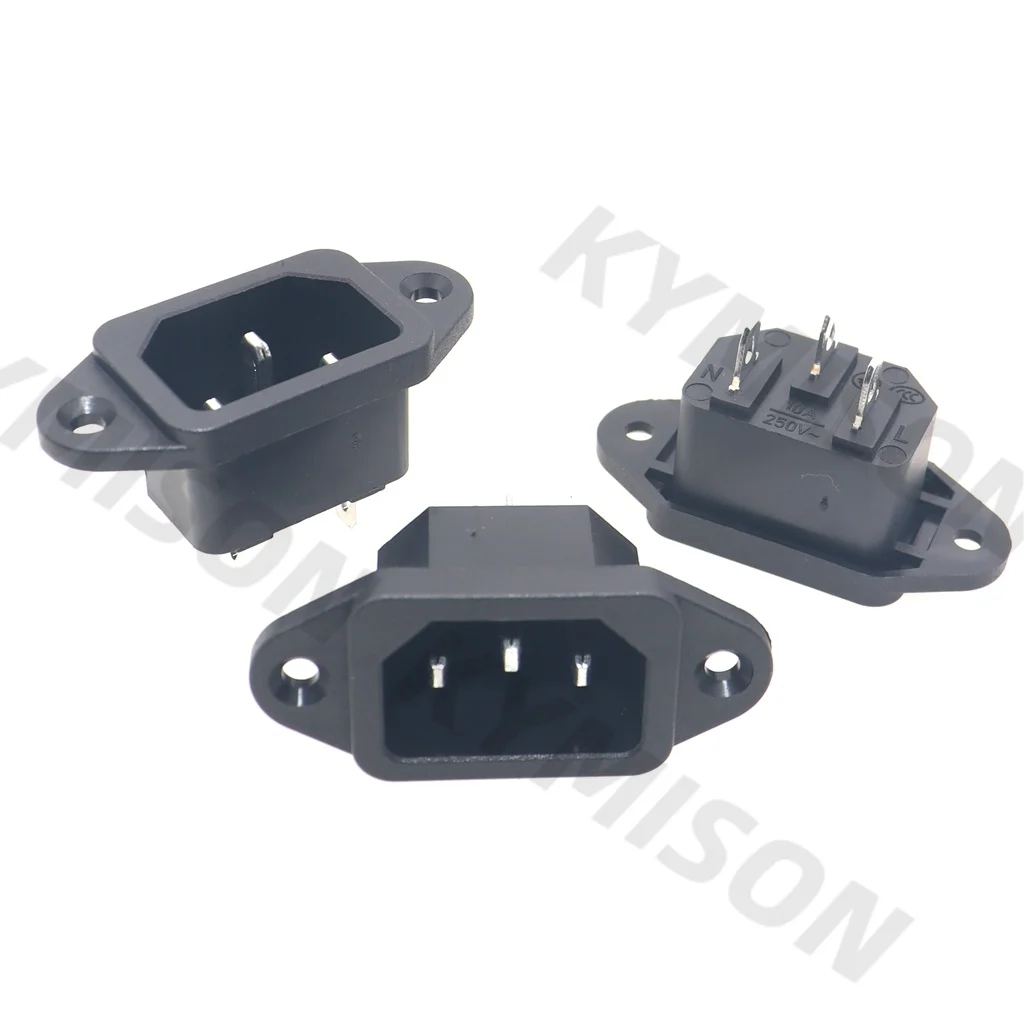 Разъемы-iec-320-c14-3-контактные-мужские-для-панельного-монтажа-входные-гнезда-питания-ac-250v-10a