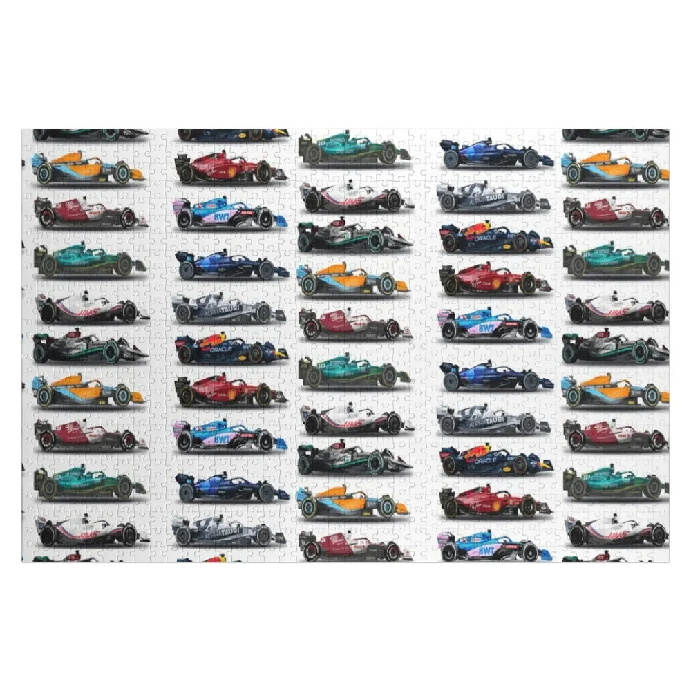 

F1 All cars 2022 Jigsaw Puzzle Customs With Photo Toys For Children For Children Puzzle