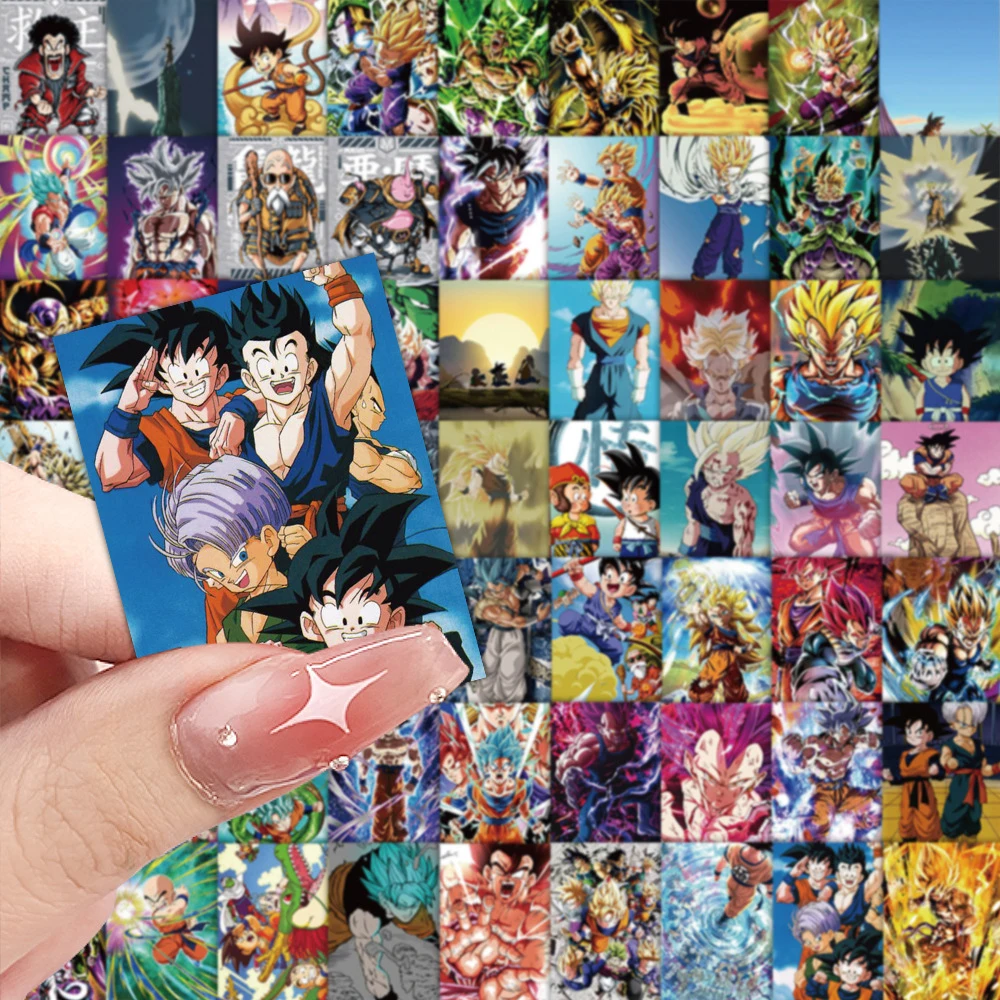 

10/30/63pcs Classic Japan Anime Dragon Ball Stickers Cartoon Waterproof Decals Notebook Helmet Laptop Phone Graffiti Sticker Toy