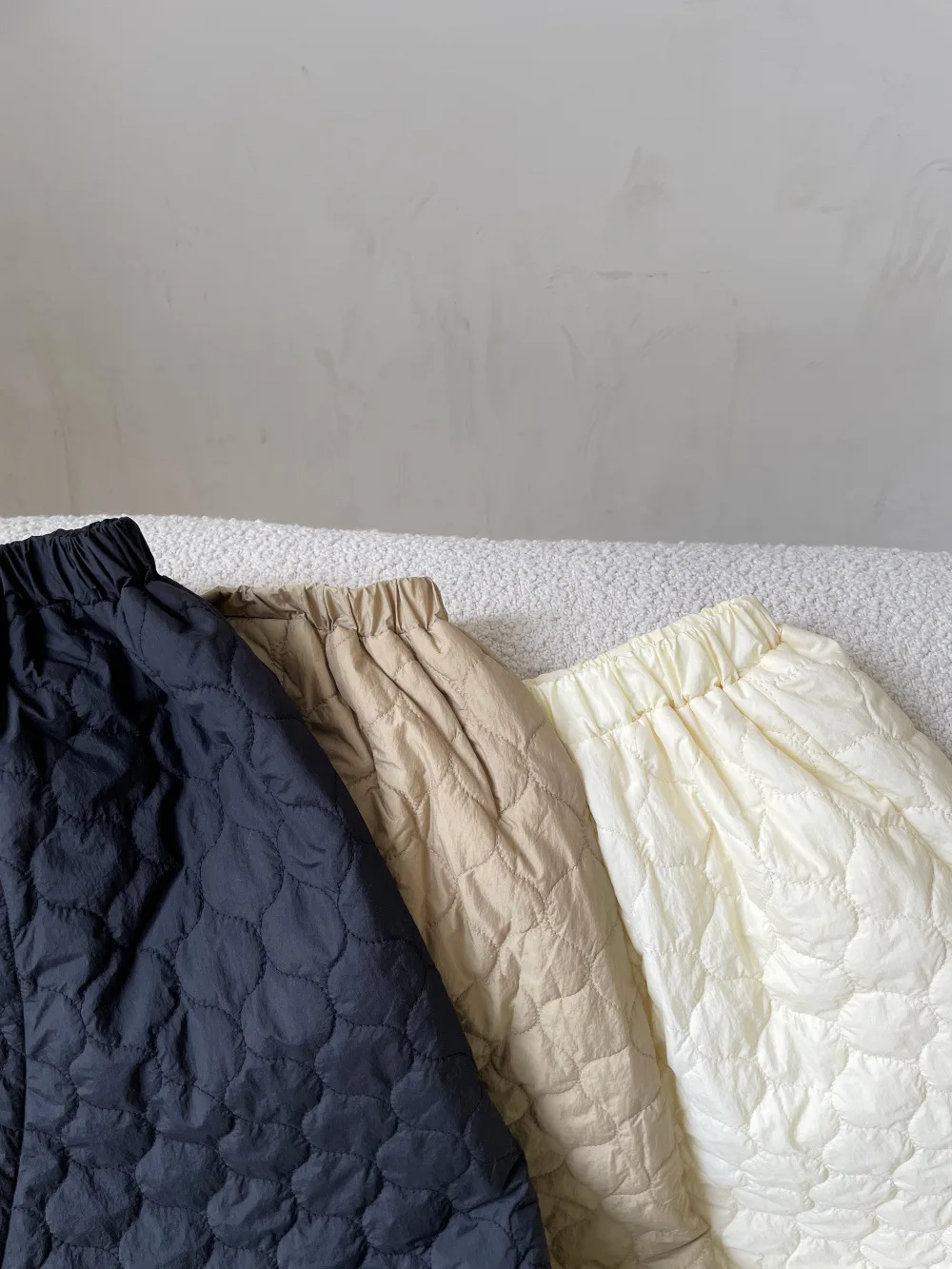 2025 الشتاء الاطفال بابيس الفتيات تنورة زائد المخملية مبطن مبطن الأطفال تنورات للفتيات الصلبة مرونة الخصر طفل الفتيات تنورة دافئة #3