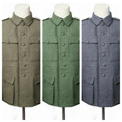 EMD M42 Jacket Combat uniform Wool Germany WW2 Brown 5 buttons
