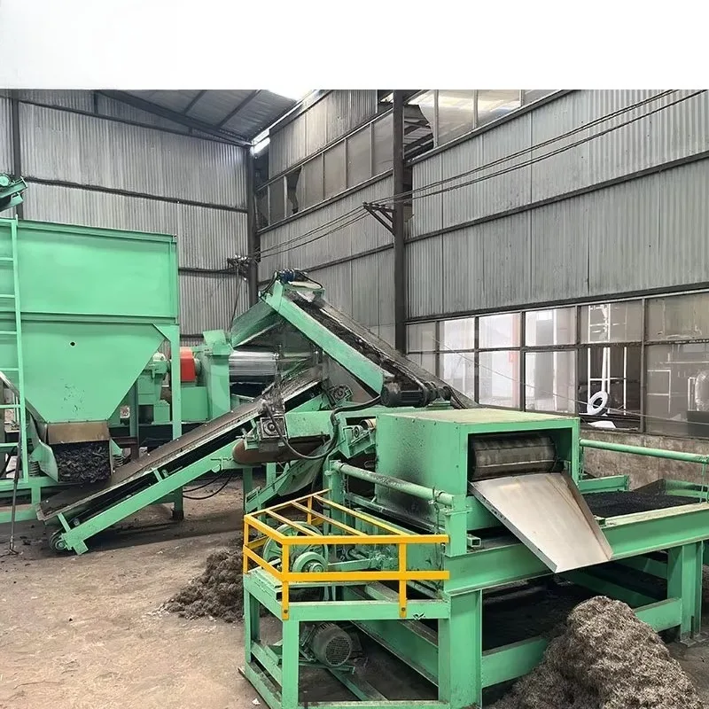 Tire Shredding Recycling Machine Industrial Waste Tire Processing System Rubber Granule Equipment view 5