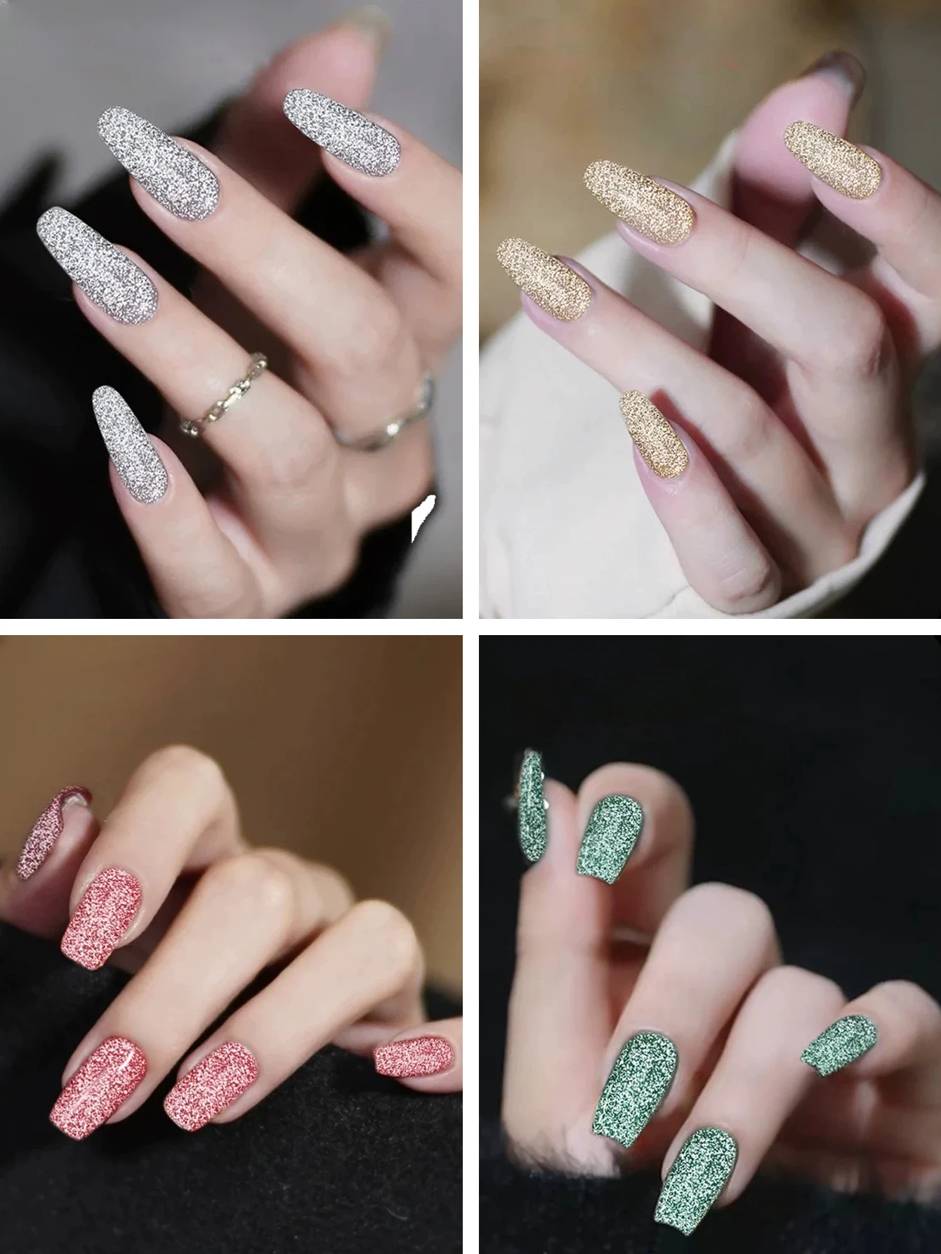 1～9個入り 15ml 秋ネイル ディスコ ダイヤモンド ジェルネイルポリッシュ UV/LED硬化 ホリデー 女性用ギフト ネイルアート 日用品 サロン DIYキット