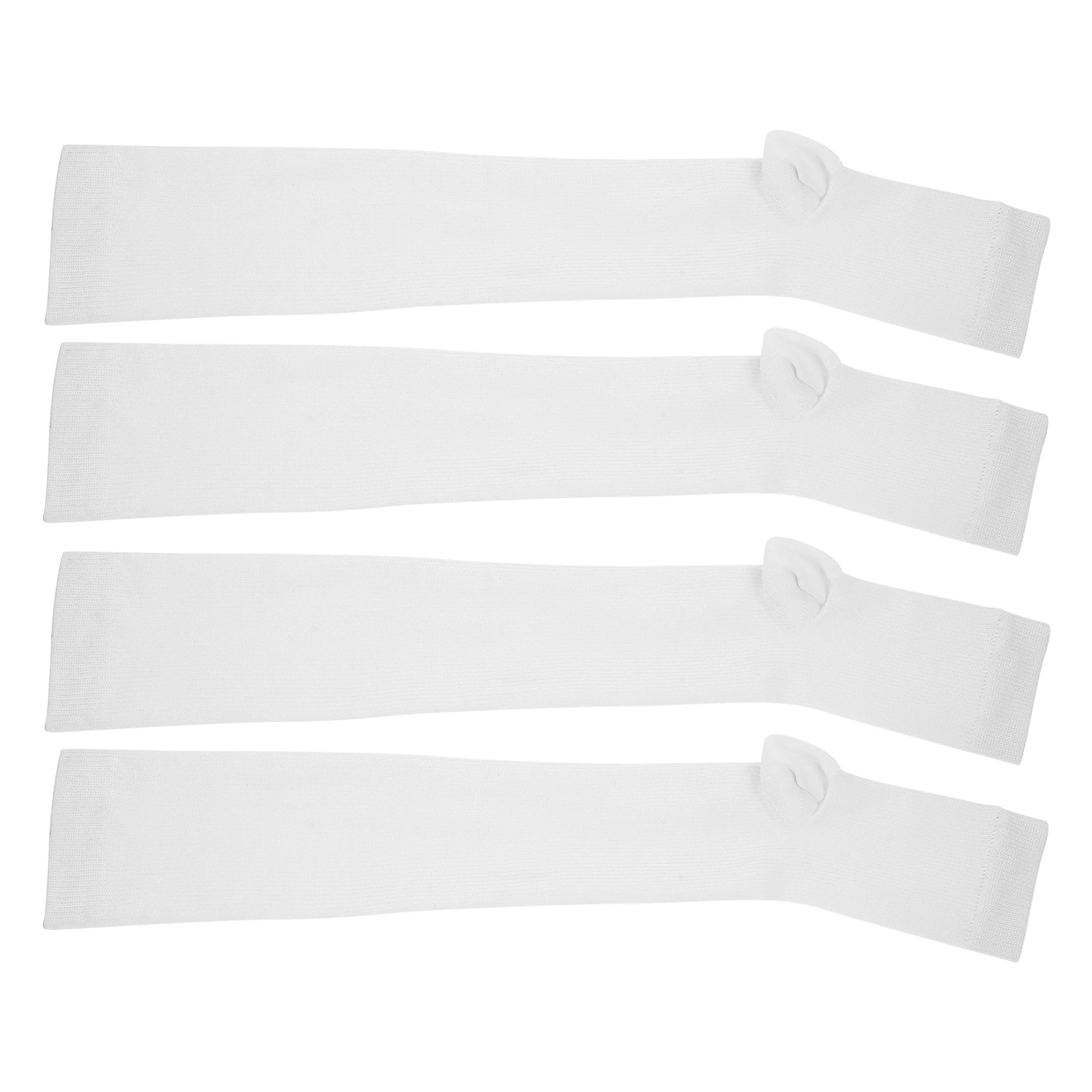 

4pcs Calf Sleeve Compression Socks For Women Nylon Wire Material Breathable Leg Shaping Support Stockings For Exercise Walking