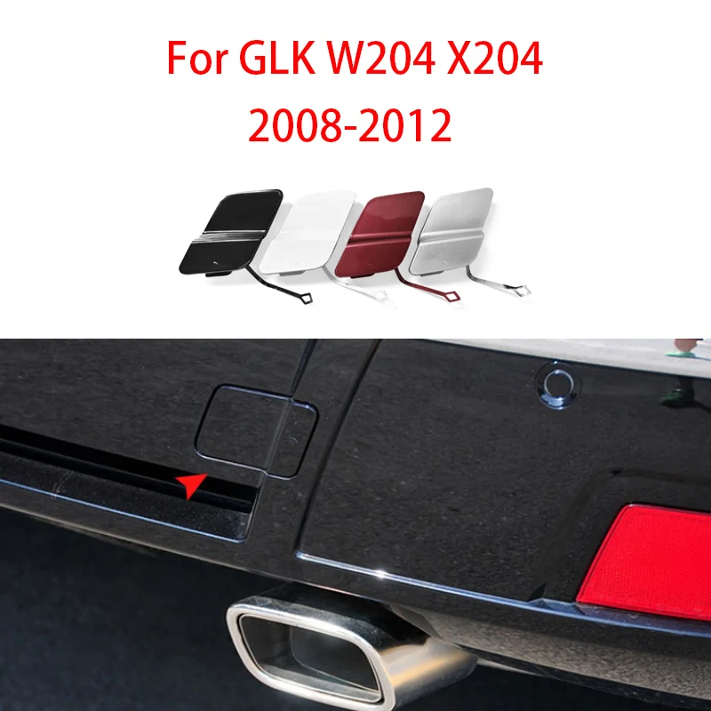 Car Rear Bumper Tow Hook Cover Cap Trailer Hauling Eye Lid For Mercedes Benz GLK W204 X204 GLK200 GLK220 GLK250 GLK300 2008-2012