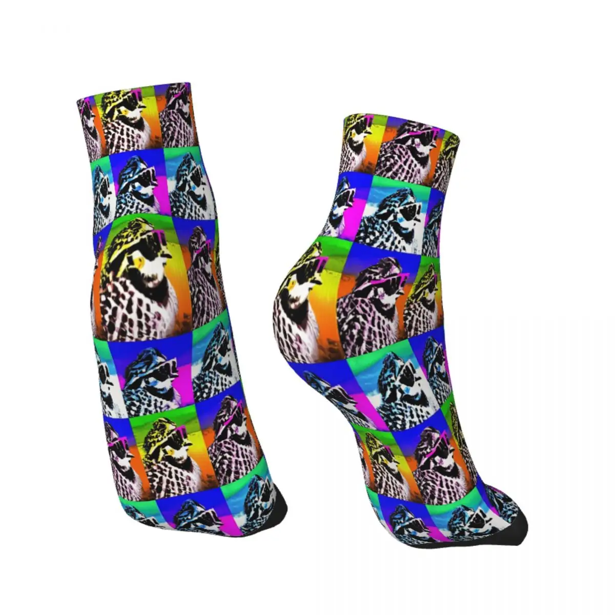 Good Ol Bobwhite Critter Tribute Andy Warhol Pop Art Ankle Socks Male Mens Women Spring Stockings Harajuku