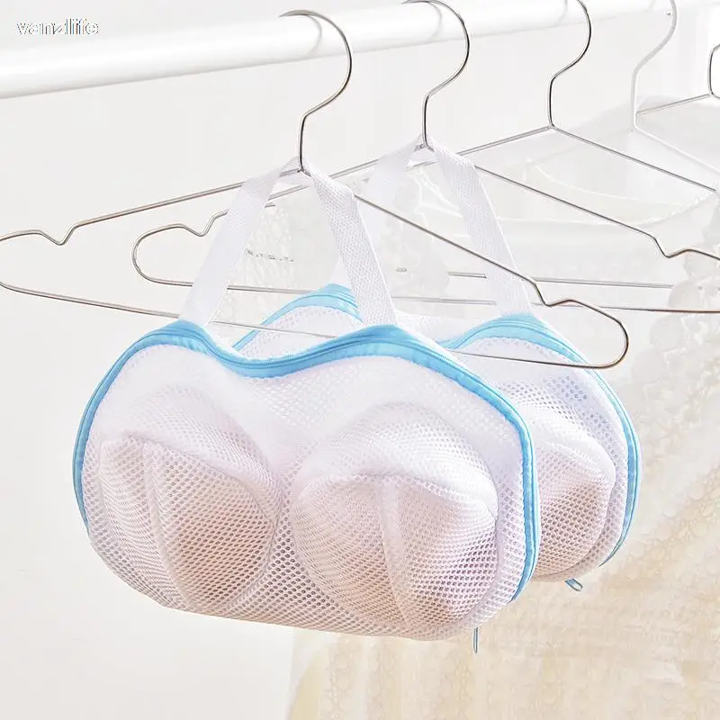 Vanzlife เครื่องซักผ้า-ล้างพิเศษซักรีด Brassiere กระเป๋า Anti-deformation ซักผ้า Bra ถุงตาข่ายทําความสะอาดชุดชั้นในกีฬา Bra