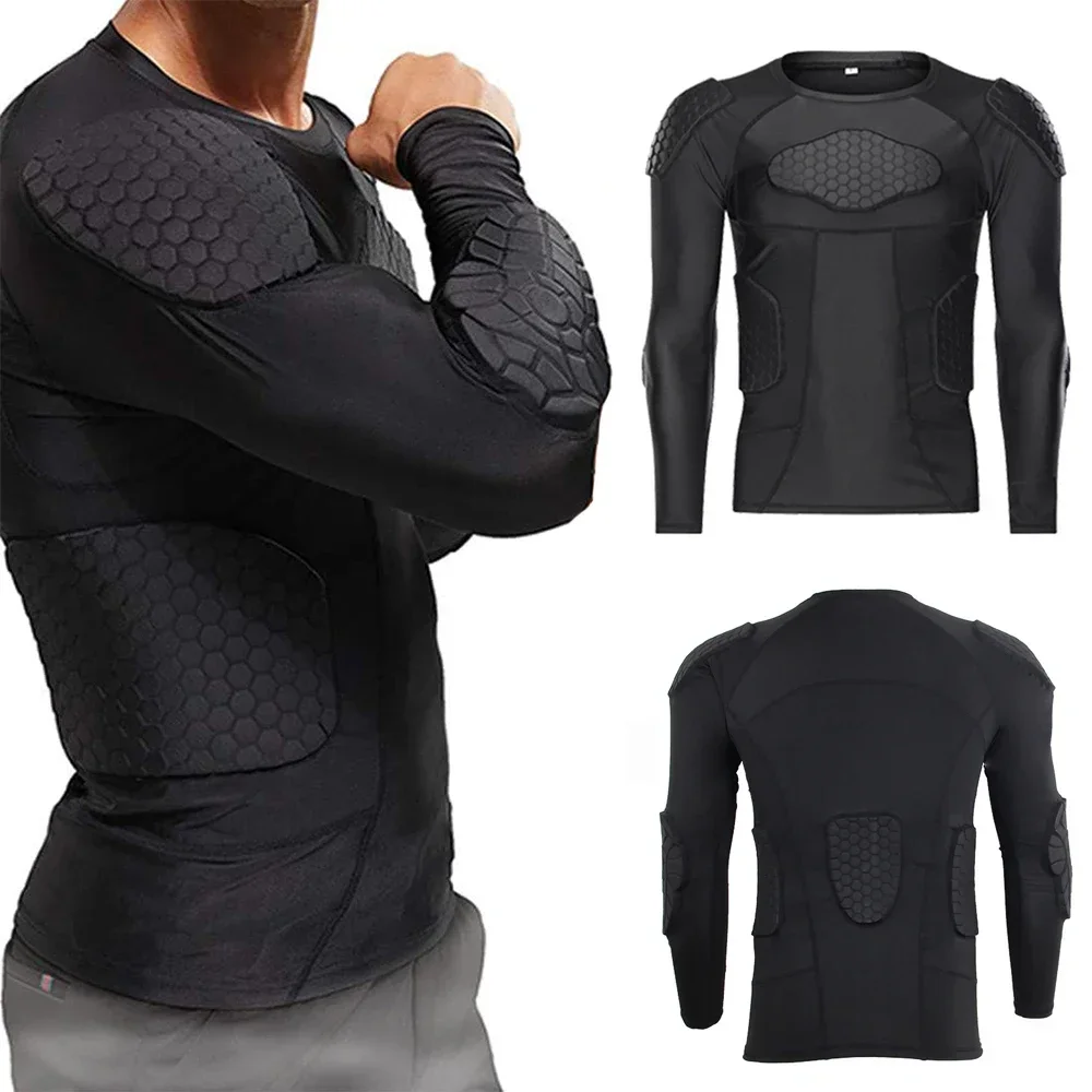 Ski Full Body Armor Jacket Protective Moto Underwear Anti-collision Skiing Riding Clothes Honeycomb Pad Motocross Tops