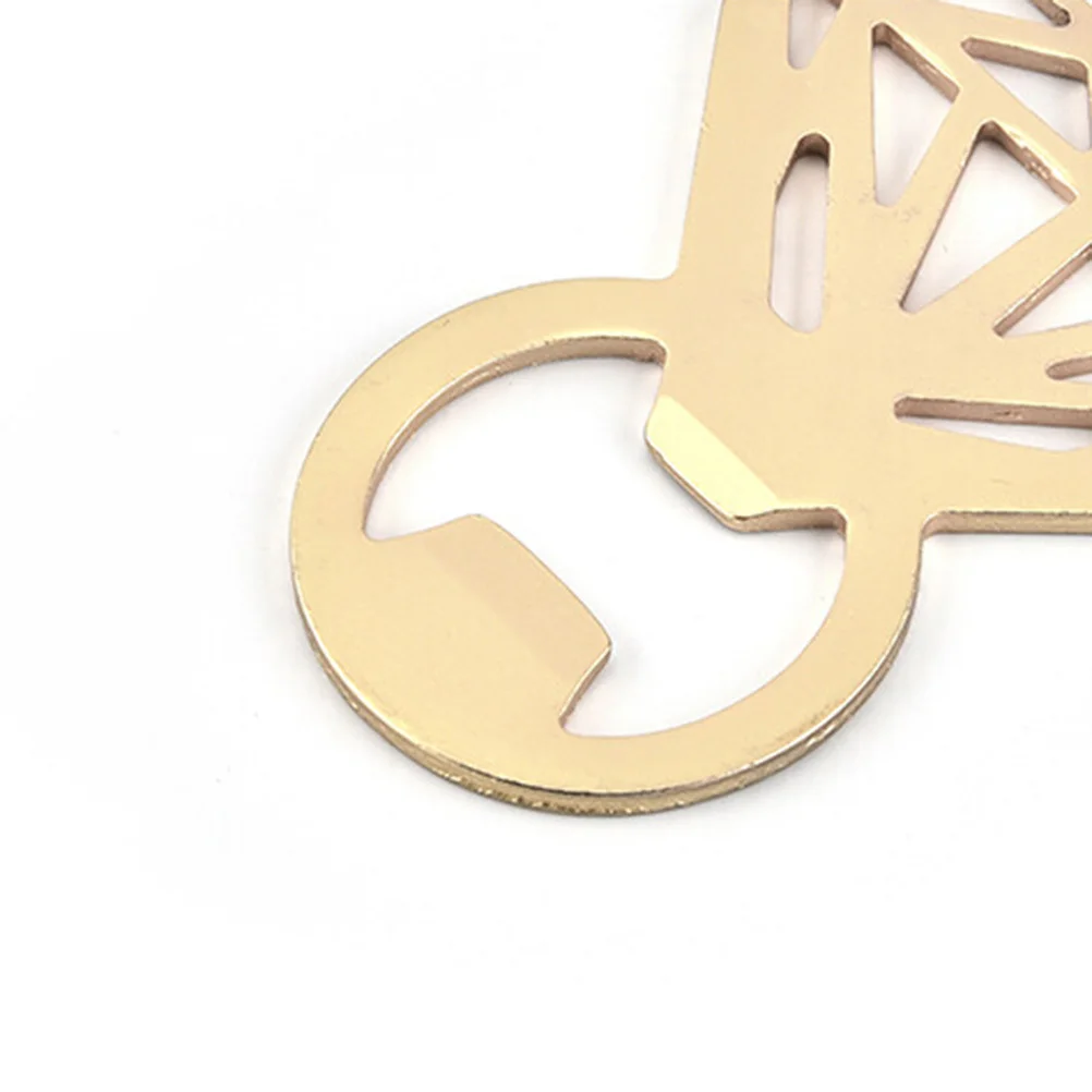 

2pcs Stainless Steel Beer Bottle Golden Tone Flat Handle Portable Metal Opener For Party Camping Outdoor Use Bottle