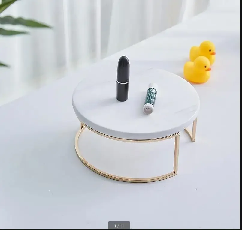 

Легкий роскошный мраморный поднос для хранения, поднос для торта, подставка для десерта, современный дом, гостиная, настольный поднос для хранения косметических ювелирных изделий