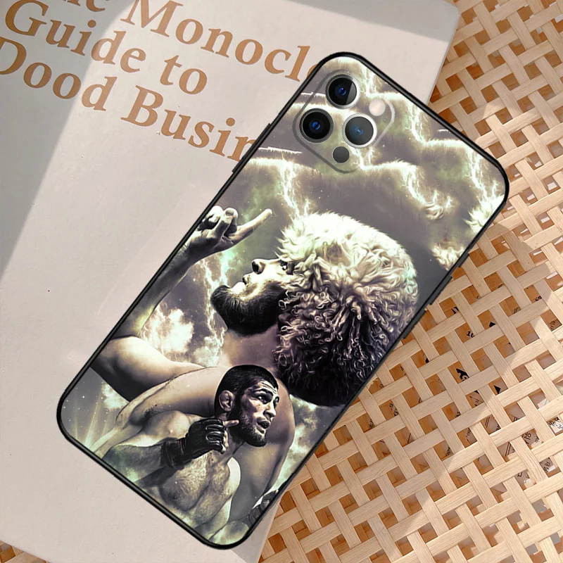 khabib nurmagomedov Phone Case For iPhone 17 Air 16 14 13 12 11 15 Pro Max 12 13 mini 15 16 Plus 16e Cover Coque