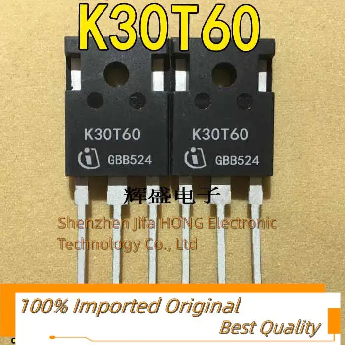 10PCS/Lot   IKW30N60T K30T60 600V 30A TO-247 Imported Original Best Quality