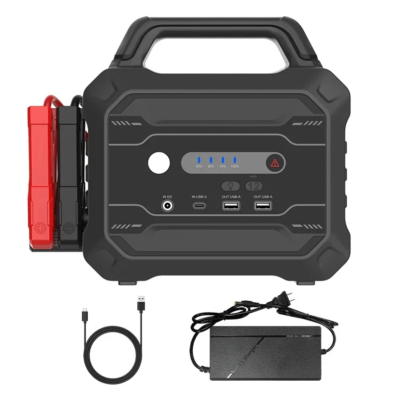 2025CARKU 12V and 24v Jump Starter for Heavy Trucks diesel Engine 540 More Big Horsepower