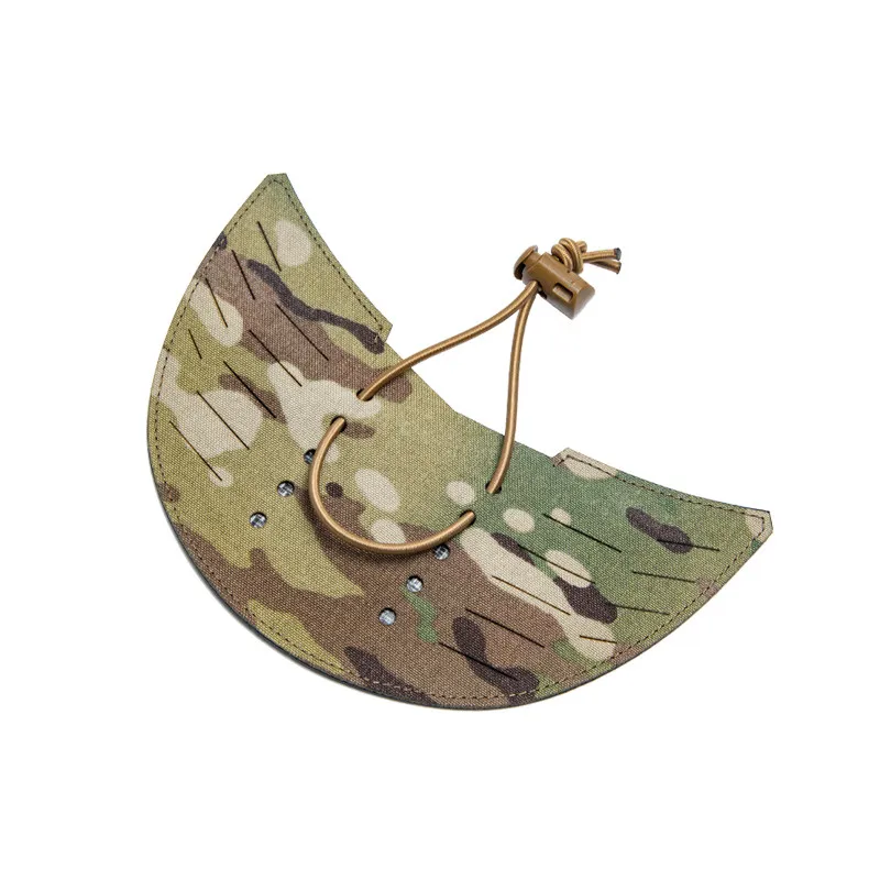 Laser-cut Tactical Helmet Visor; Compatible with NVG Mounts.