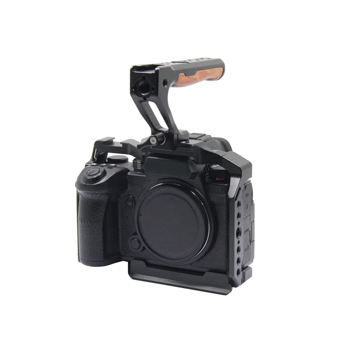 حامل كاميرا S5 II S5 IIX هيكل قفصي الشكل للكاميرا الرقمية S5 II/S5 IIX لوحة الإصدار السريع