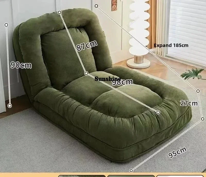 

Single Pullout Sofa Bed Balcony Bedroom Soft Comfortable Tatami Nordic Simplicity Living Room Furniture Home Decor AccessoriesY