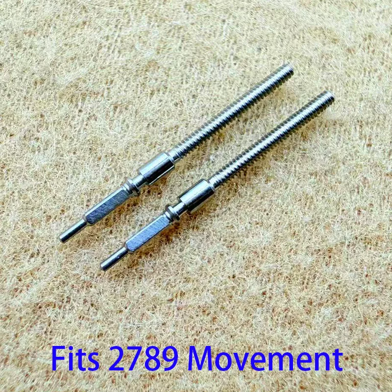 무브먼트 시계 스틸 스템 크라운 키트 시계 부품 2789 무브먼트 시계용 스템 예비 교체 부품
