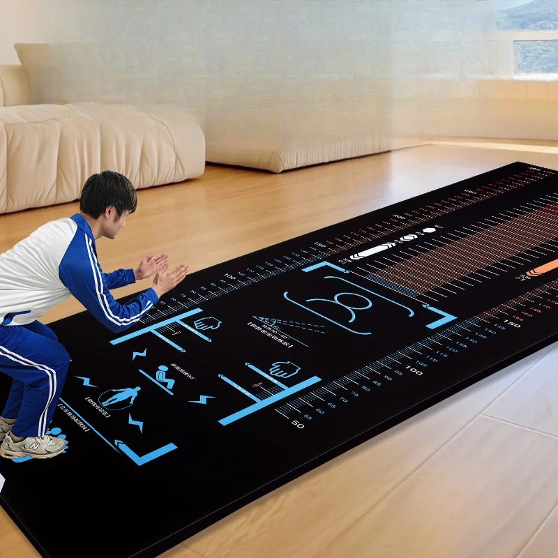 Long jump anti-skid household indoor floor mat training equipment, long jump test mat household
