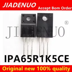 (5pcs)100% New IPA65R1K5CE 65S1K5CE TO-220 Chipset
