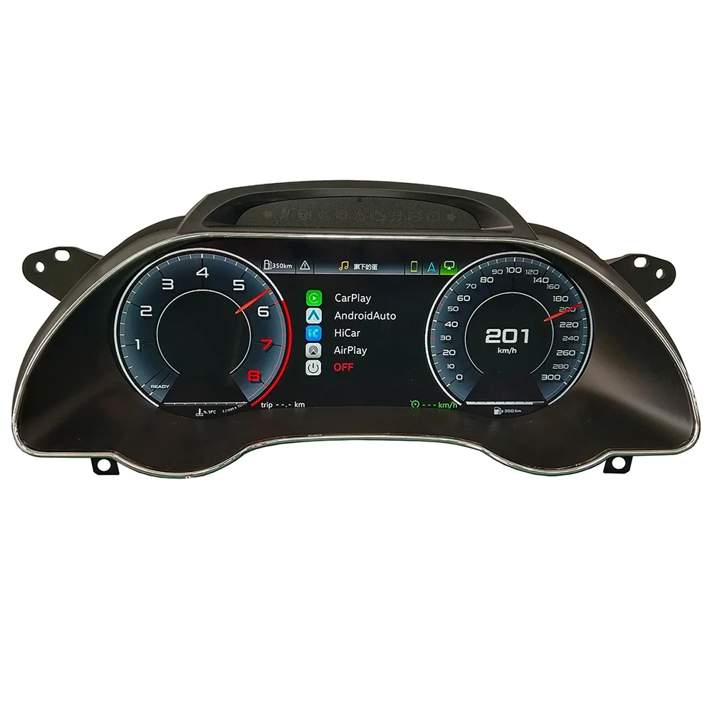 Virtual Cockpit Digital Instrument Cluster Speedometer For Audi TT