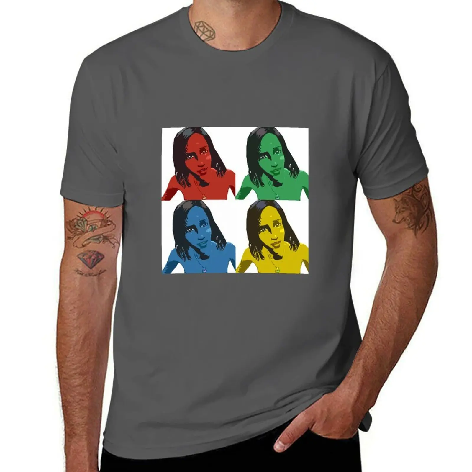 

bella 4 ways 2 sims strangetown pleasantview sul sul dag dag girly game gamer gaming T-Shirt Stylish Print Short Sleeve Tee