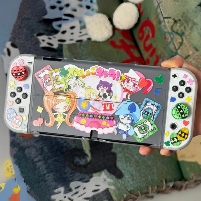 Nintendo Console Switch Oled - Capa Protetora Rígida Anime Shugo Chara