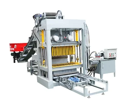 High Output Fully Automatic Hydraulic QT4 Brick Making Machine Efficient Low Labor Cost-for Concrete Cement Raw Material Used