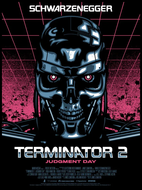 Arnold Schwarzenegger Film The Terminator Zijden Poster Op Maat Gemaakt Decoratief Wandpaneel voor Thuis