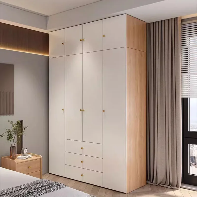 King Size Luxury Wardrobe Modern Storage Nordic Organizer Bedroom Wardrobe Room Storage Almarios De Ropa Bedroom Furniture