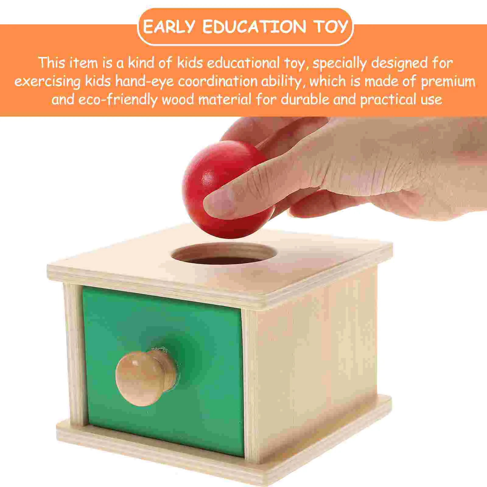 Child Development Toy Early Education Toys Practical Educational Wooden Hand-eye Coordination Learning