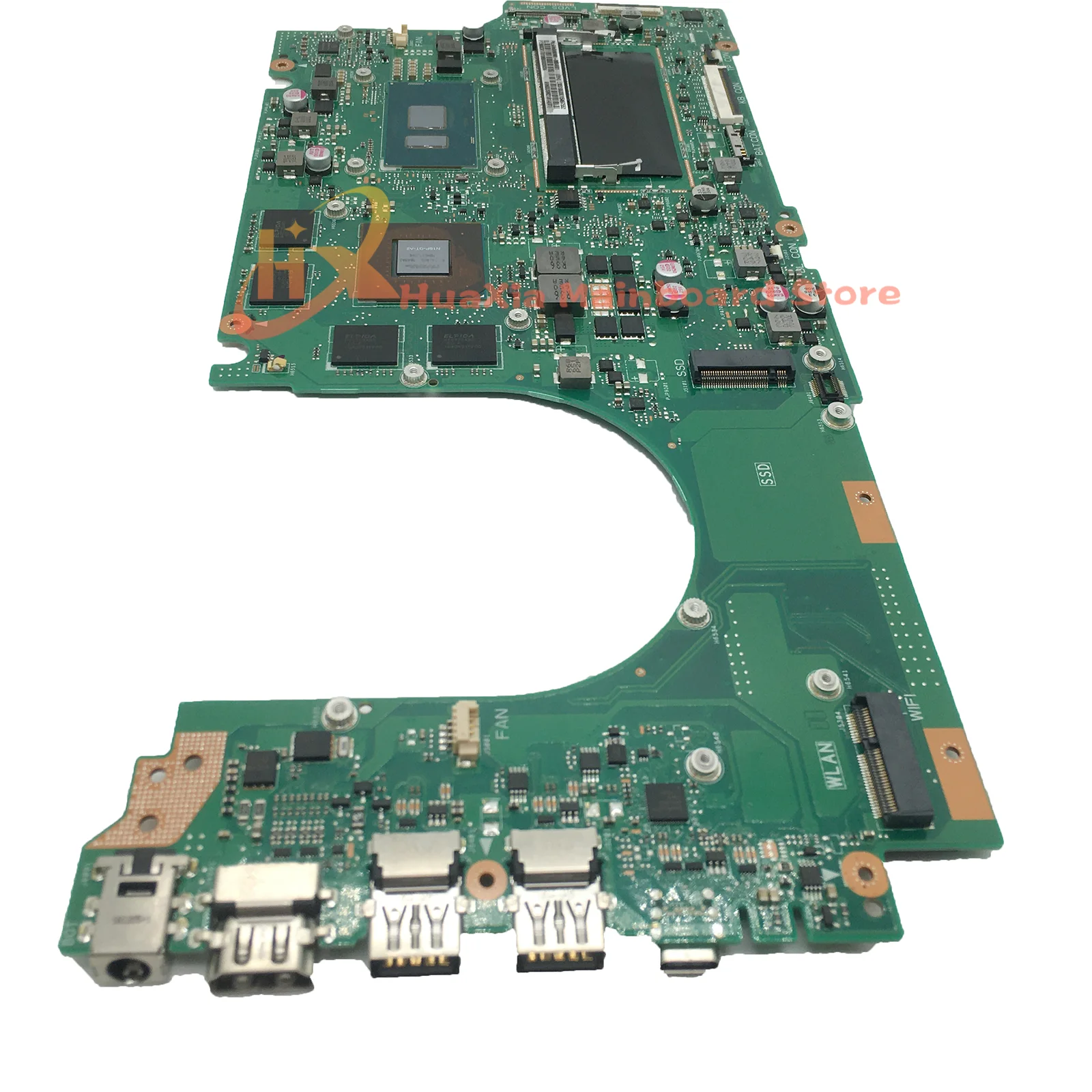 Imagem -04 - Placa-mãe Portátil para Asus U5000u Ux510uw Ux510ux Ux510uxk i3 i5 i7 6ª 7ª Geração Gtx950m Gtx960m 4gb 8gb Ram Mainboard